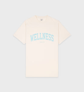 Wellness Ivy T-Shirt - Cream/Jade