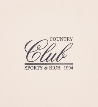 94 Country Club T-Shirt - Cream/Navy