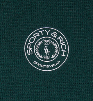 Connecticut Crest Varsity Jacket - Forest