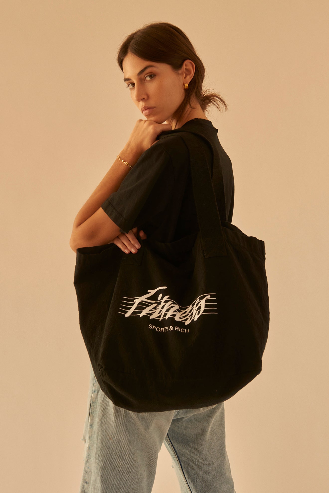 Fitness Tote Bag Black