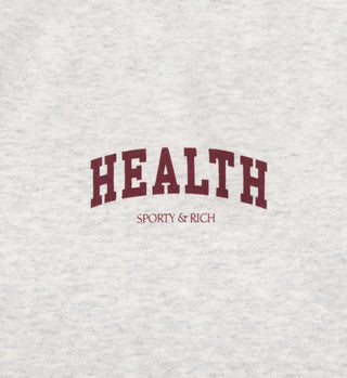 Health Ivy Hoodie - Heather Gray/Merlot