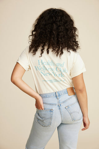 HWCNY T-Shirt - Cream/Paradise