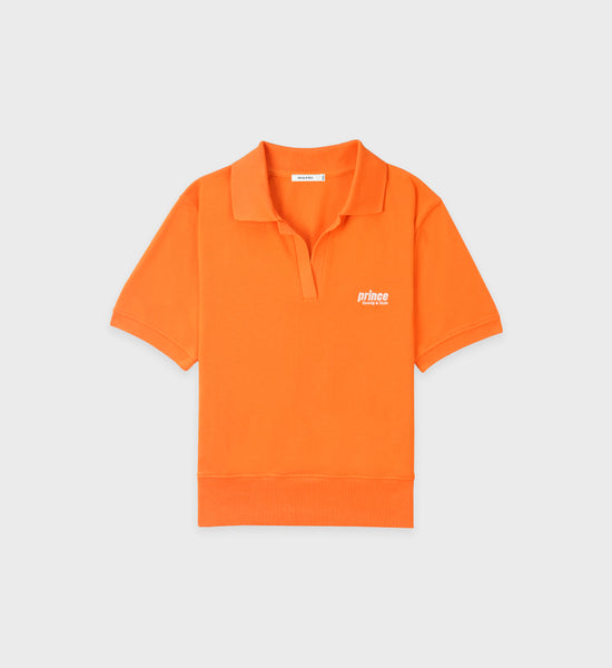 Prince Sporty Pique Polo - Orange