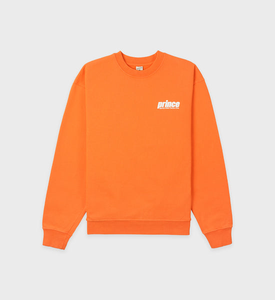 Prince Sporty Crewneck - Orange