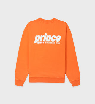 Prince Sporty Crewneck - Orange