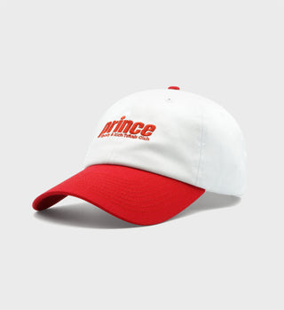 Prince Sporty Hat - White/Red