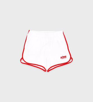 Prince Sporty Terry Short - White/Red