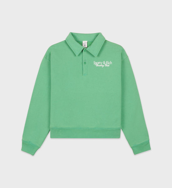 SR Country Club Polo - Verde/White