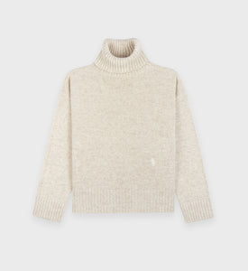 SRC Turtleneck - Heather Beige
