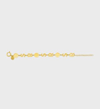 SR Bracelet - Gold Plated