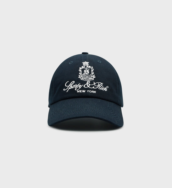 Vendome Hat - Navy/White