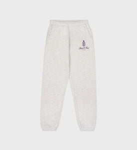 Vendome Sweatpant - Heather Gray/Navy