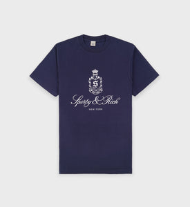 Vendome T-Shirt - Navy/White