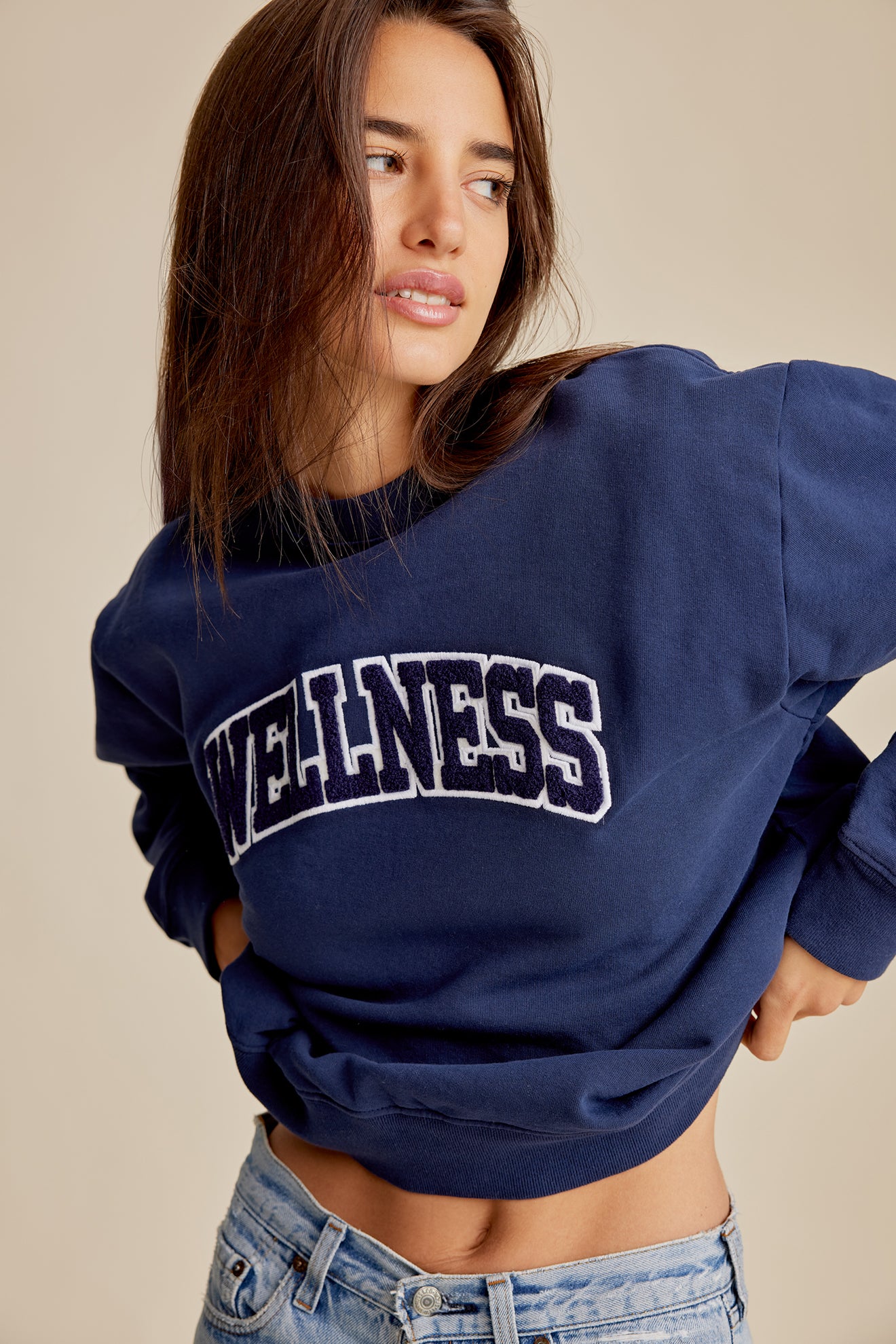 Sporty and sales rich science crewneck