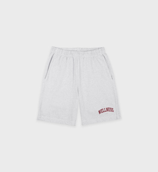 Wellness Ivy Gym Short - Heather Gray