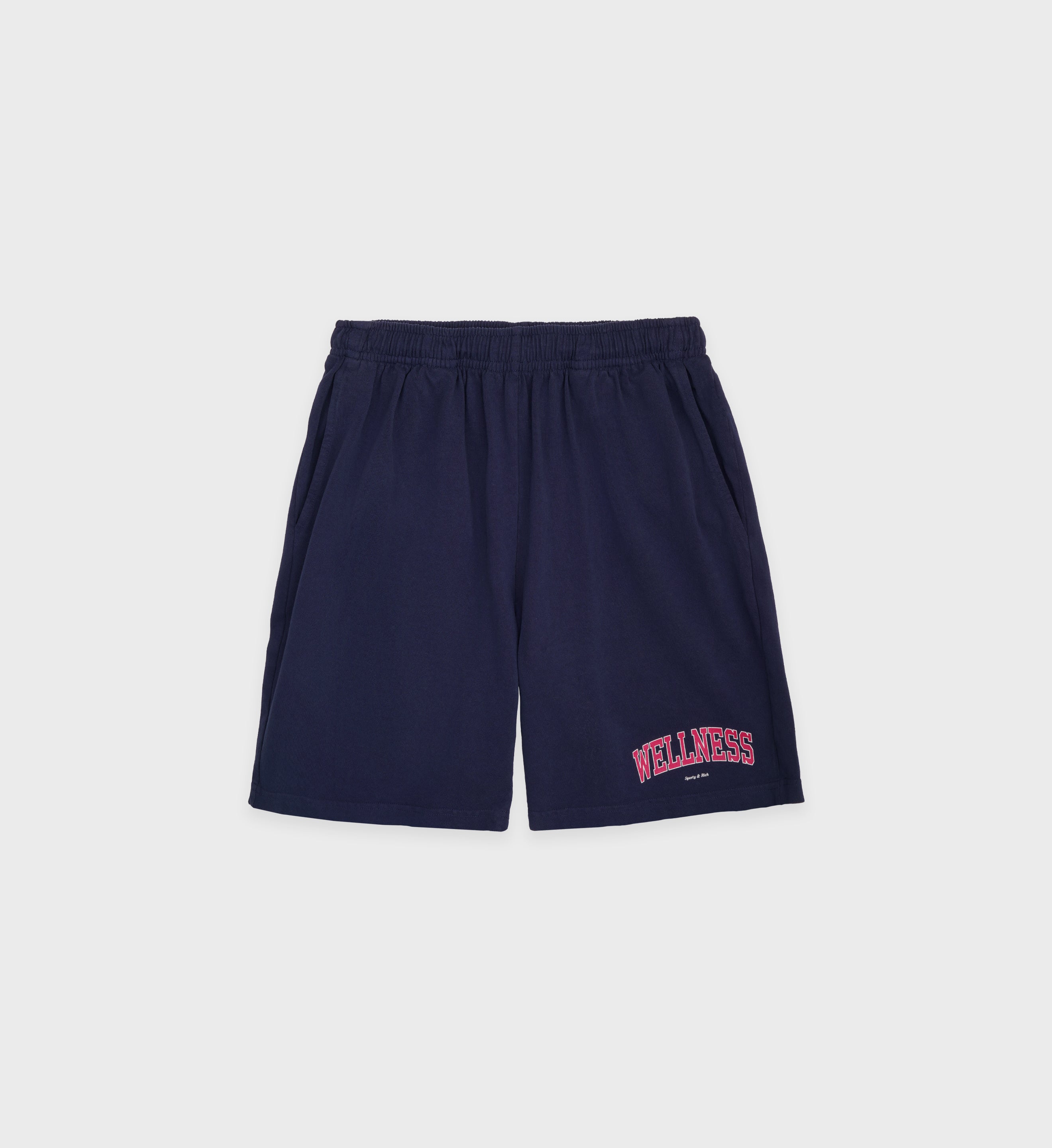 Wellness Ivy Gym Short - Navy/Red