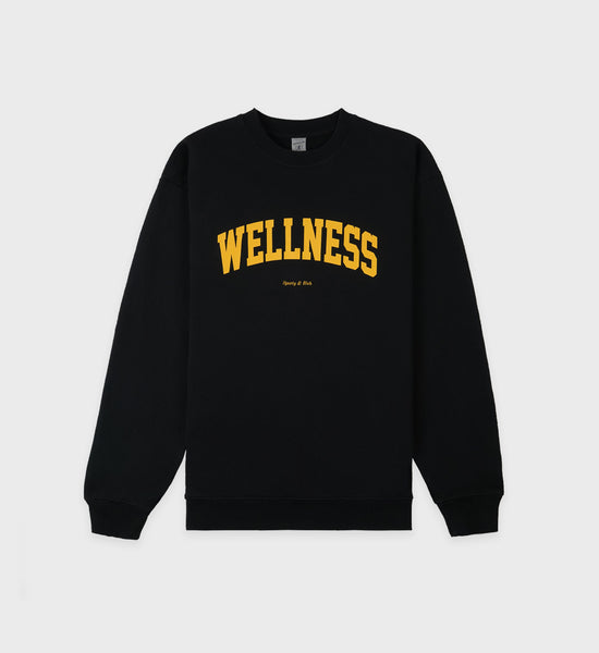 Wellness Ivy Crewneck - Black