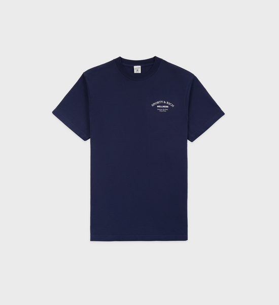 Wellness Studio T Shirt - Navy