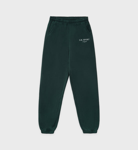 Wimbledon Sweatpant - Forest Green